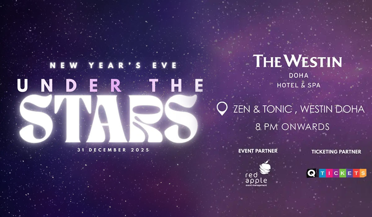 Under The Stars – NYE 2026: Celebrate the New Year in Style at The Westin Doha